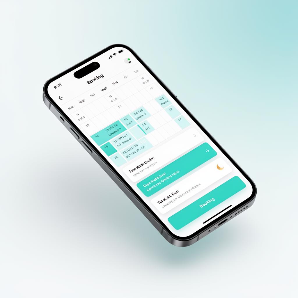 calendar software mockup